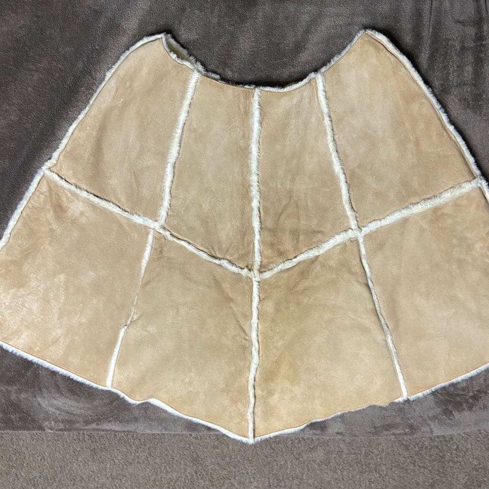 Ugg Australia Chestnut Leather Poncho